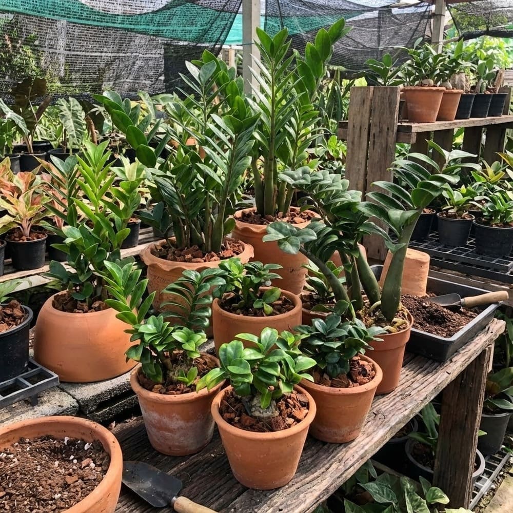 ต้นกวักมรกต