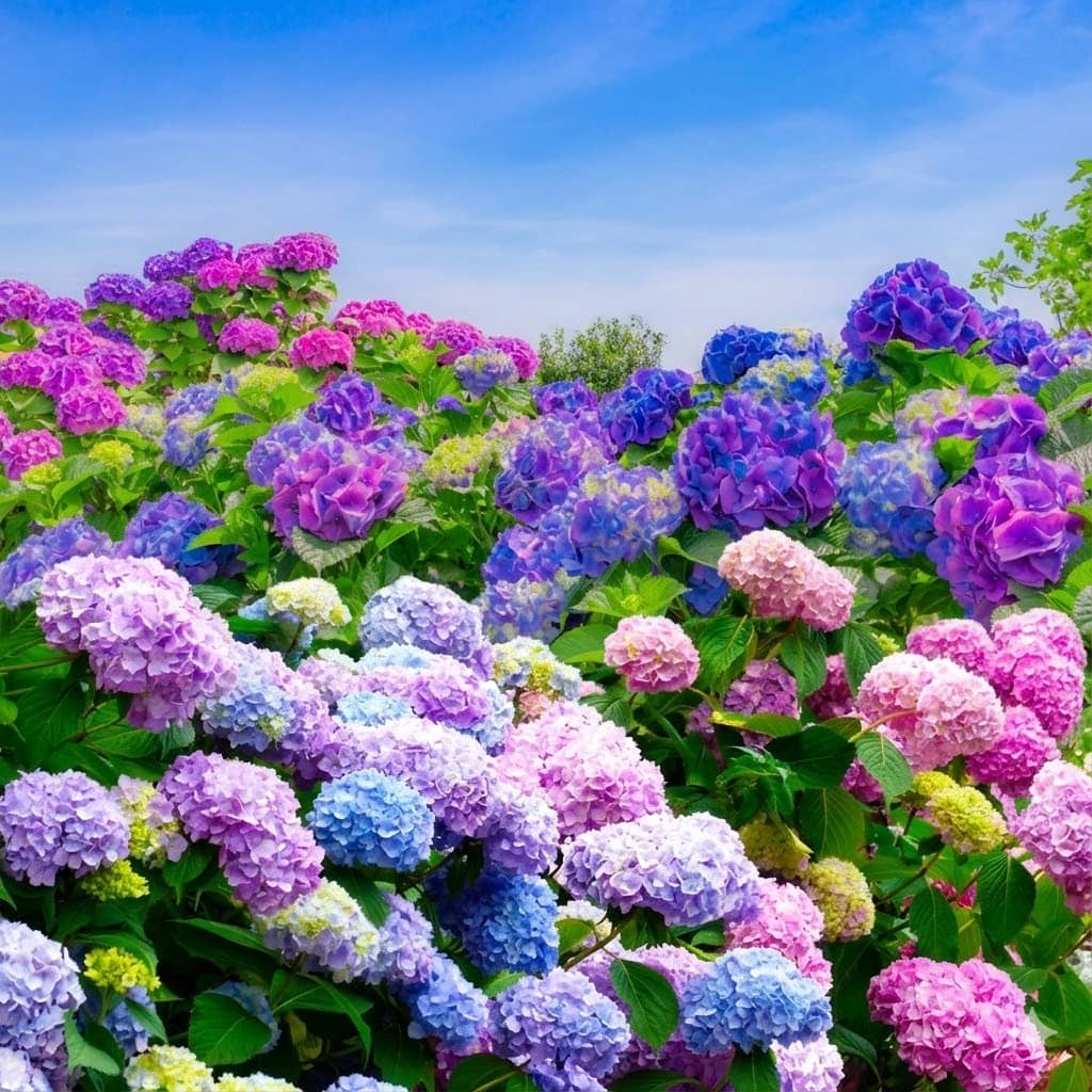 ดอกไฮเดรนเยีย