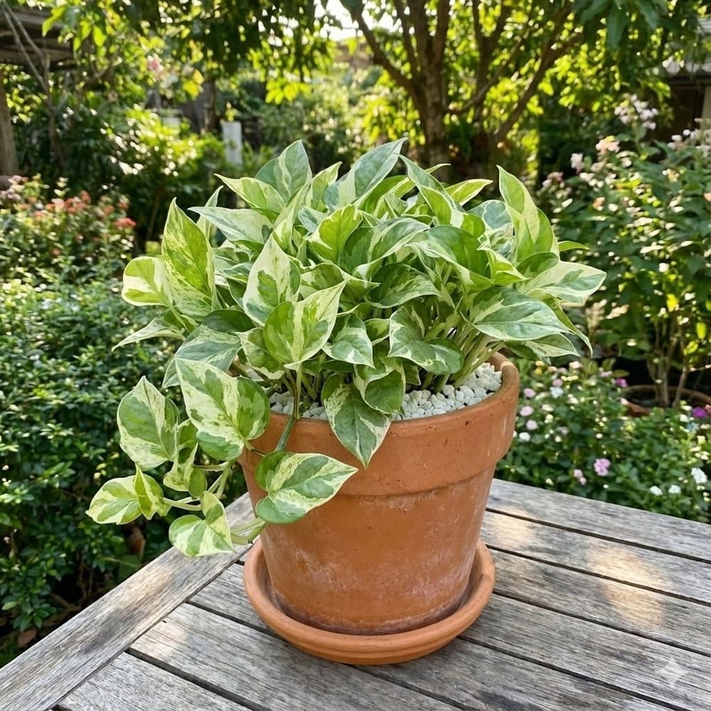 ต้นพลูด่าง