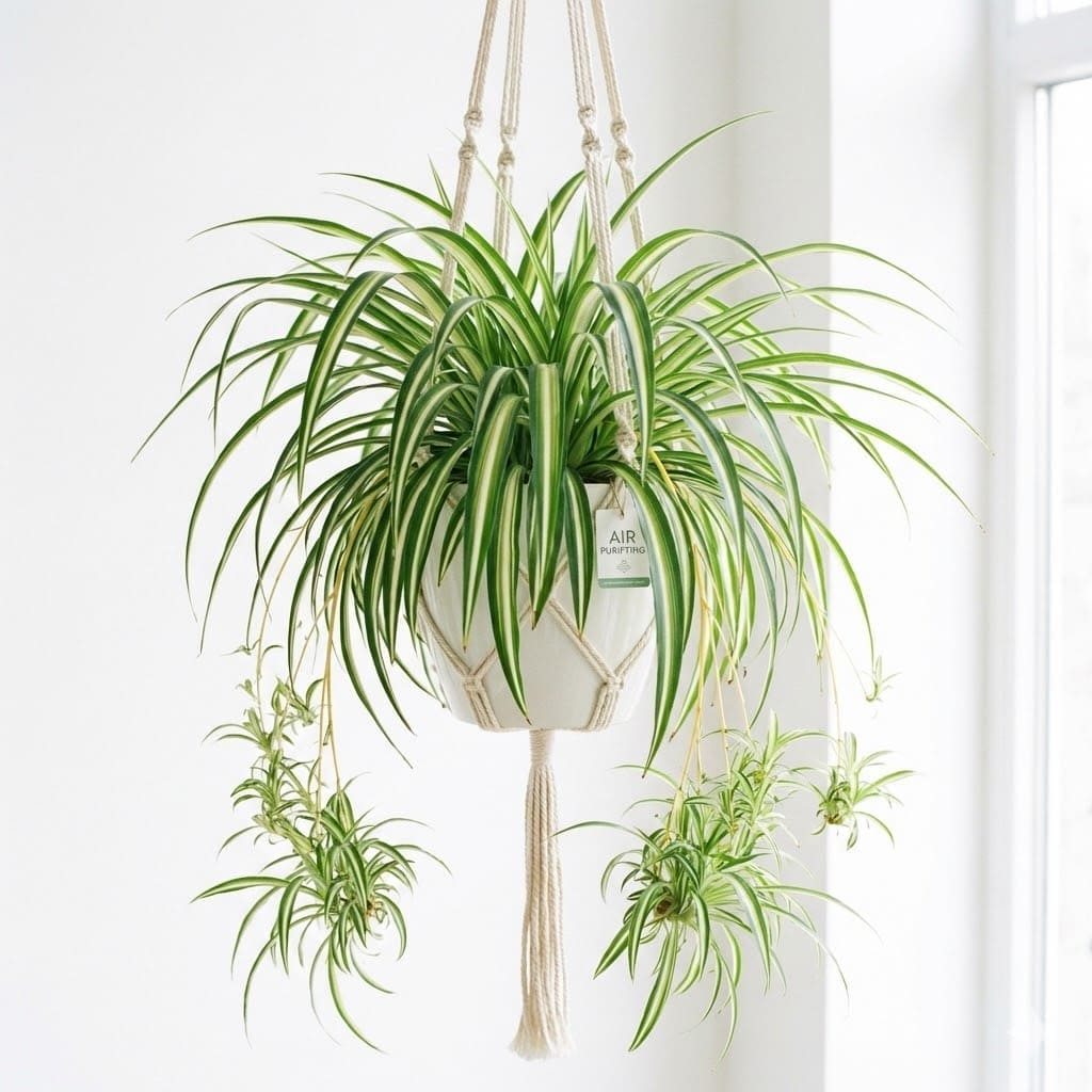 ว่านเศรษฐีเรือนใน (Spider Plant)