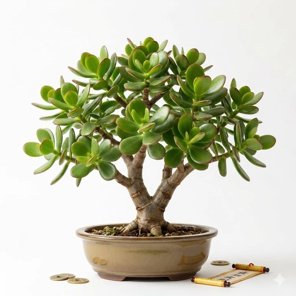 ต้นใบเงิน หรือ ต้นคลาสซูล่า (Jade Plant)