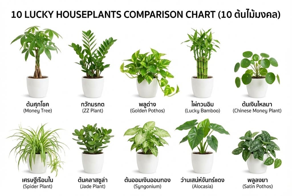 ต้นไม้มงคล