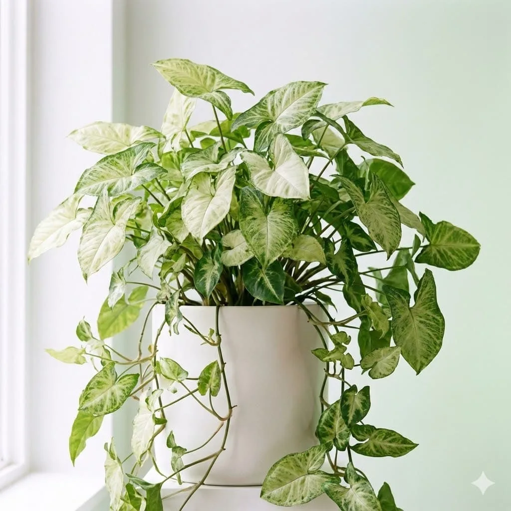 ต้นเงินไหลมา (Arrowhead Plant)